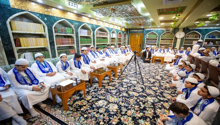 تقرير مصور/ العتبة الحسينية تختتم النسخة الثانية من مشروع البراعم الوطني لتنمية المواهب القرآنية