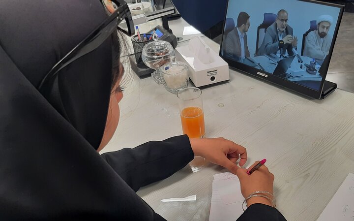 عکس خبری/ نشست خبری رونمایی از محصولات فناورانه علوم اسلامی موسسه علم و تمدن و عرفان