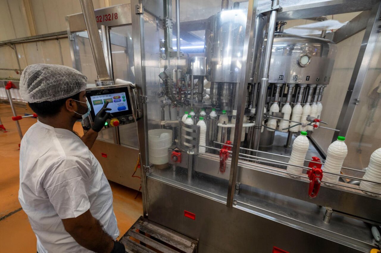 Al-Kafeel Company explains the stages of milk and yogurt production