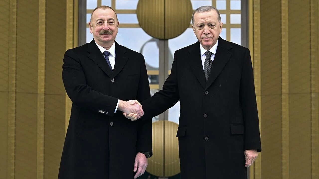 Cumhurbaşkanı Erdoğan Azerbaycan Cumhurbaşkanı Aliyev ile görüştü