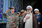 Photos: Commander of Iran Army Air Defense Force visits Imam Reza Holy Shrine