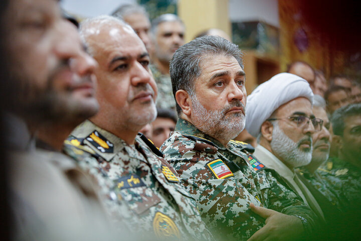 Photos: Commander of Iran Army Air Defense Force visits Imam Reza Holy Shrine