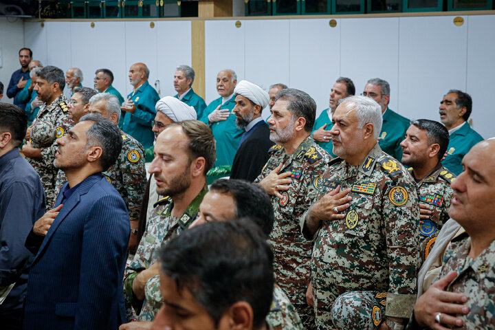 Photos: Commander of Iran Army Air Defense Force visits Imam Reza Holy Shrine