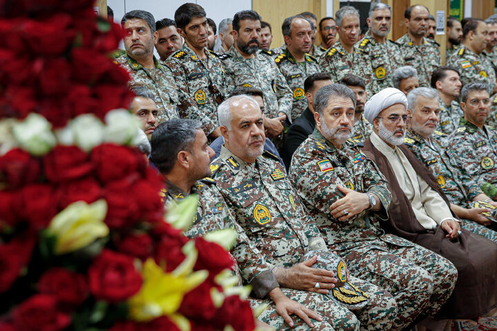 Photos: Commander of Iran Army Air Defense Force visits Imam Reza Holy Shrine