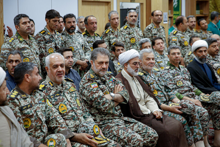 Photos: Commander of Iran Army Air Defense Force visits Imam Reza Holy Shrine