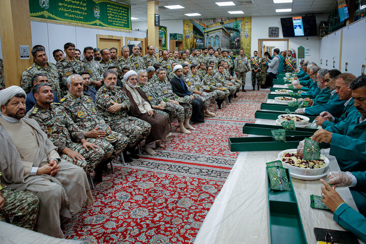 Photos: Commander of Iran Army Air Defense Force visits Imam Reza Holy Shrine