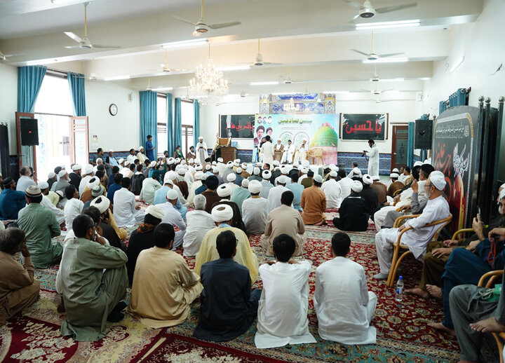 گزارش تصویری/ جشن میلاد صادقین(ع) در کراچی
