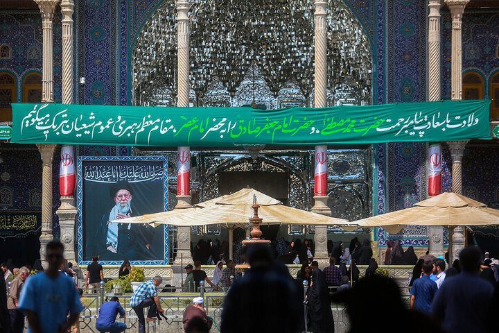 Informe fotográfico | El Santuario de la Excelencia Fátima Masuma con motivo del nacimiento del Profeta Muhammad (P) y del Imam Sadiq (PB)