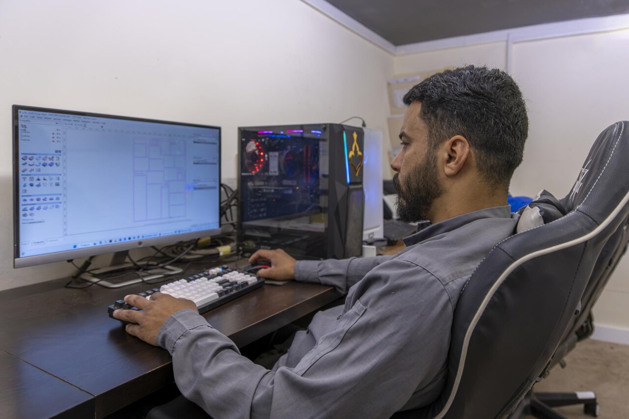 Al-Abbas Industries Department employs modern technologies in design and ...