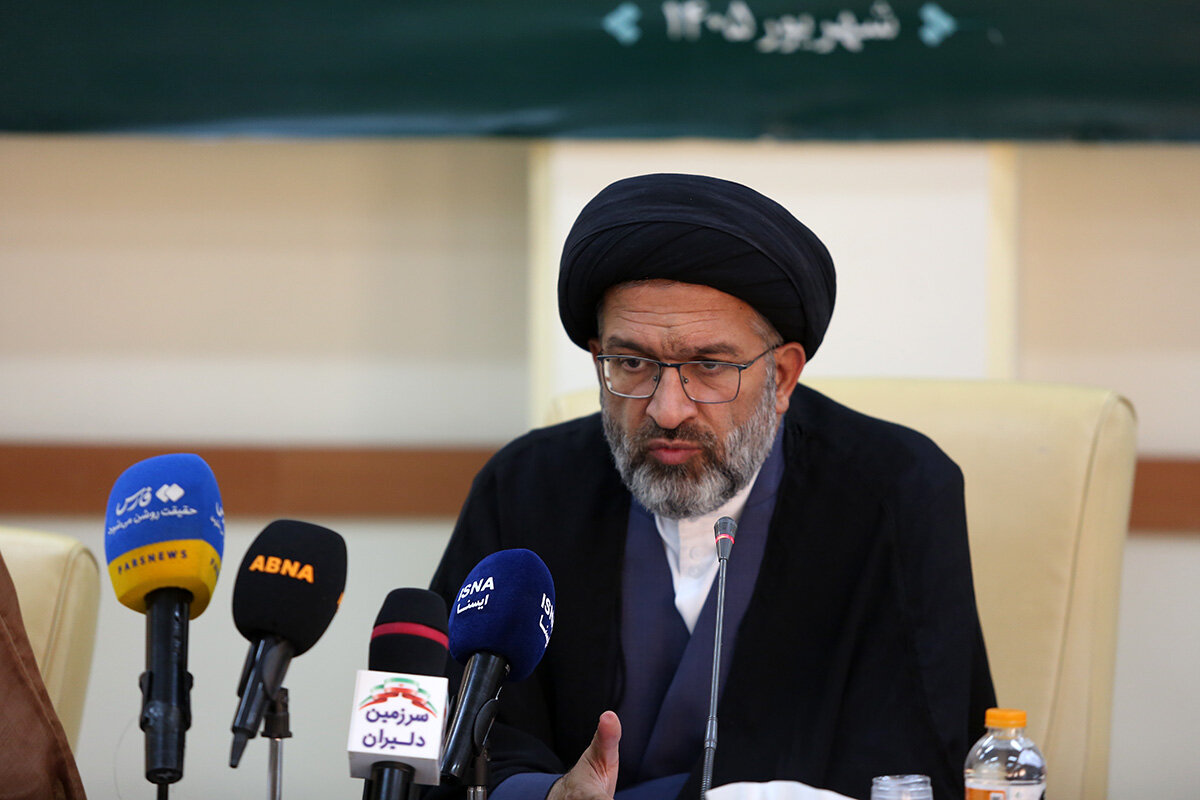 نشست خبری تشریح برنامه‌های حرم مطهر بانوی کرامت در ایام معصومیه برگزار شد