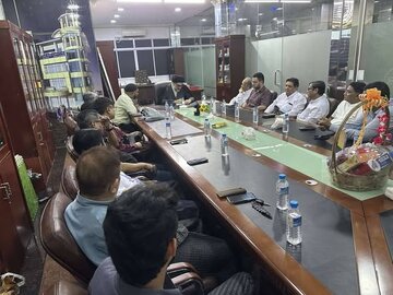 အီရန်ကိုယ်စားလှယ်တော် နှင့် အစ္စလာမ်သာသနာရေးရာကောင်စီမှ လူကြီးများ ညစာစားပွဲပြုလုပ်  ။ ။ Photos