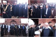 Ayatollah Mohseni-Ejaei Akutana na Maelfu ya Waislamu Katika Msikiti Mkuu wa Delhi - India