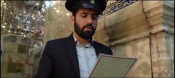 ویدیو | خادم شهید مهدی ایمانی؛ قابی از دلتنگی به وسعت حرم بانوی کرامت