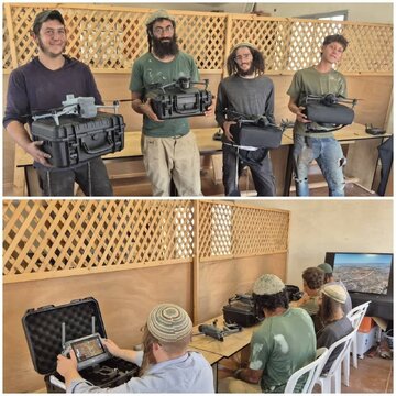 Mga Drone, Ipinamamahagi sa mga Settler