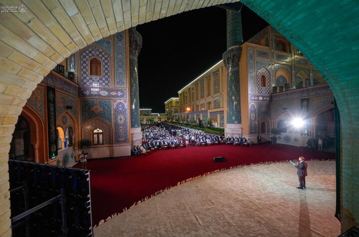 تقرير مصور/ الشعراء المشاركون في مهرجان الرسول الأعظم (ص) الدولي الخامس للشعر العربي بالنجف الأشرف يشيدون بالنتظيم
