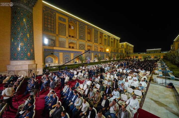 تقرير مصور/ الشعراء المشاركون في مهرجان الرسول الأعظم (ص) الدولي الخامس للشعر العربي بالنجف الأشرف يشيدون بالنتظيم