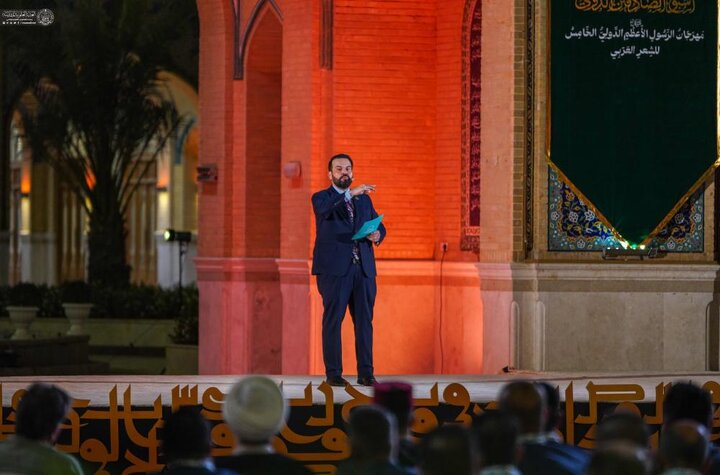 تقرير مصور/ الشعراء المشاركون في مهرجان الرسول الأعظم (ص) الدولي الخامس للشعر العربي بالنجف الأشرف يشيدون بالنتظيم