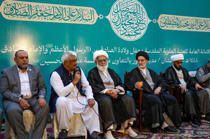 تقرير مصور/ بمناسبة ذكرى ولادة الصادقَين... لاهور تشهد رفع راية النبي (ص) بحضور وفد العتبة العلوية
