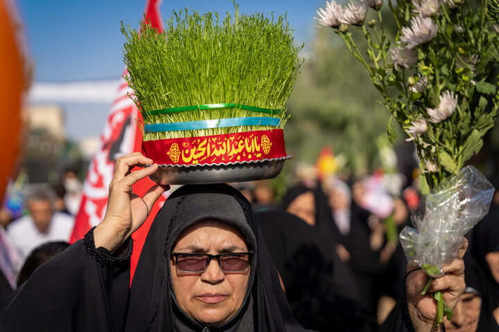 حال و هوای شهر قم در استقبال از کاروان نمادین بانوی کرامت