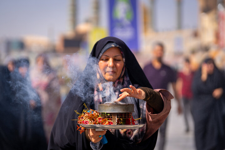 حال و هوای شهر قم در استقبال از کاروان نمادین بانوی کرامت