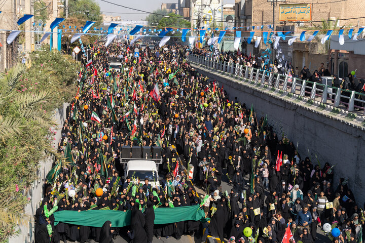 حال و هوای شهر قم در استقبال از کاروان نمادین بانوی کرامت