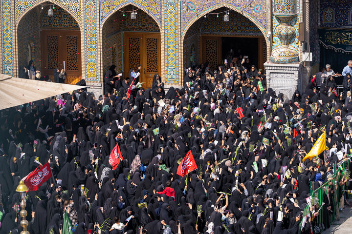 حال و هوای شهر قم در استقبال از کاروان نمادین بانوی کرامت