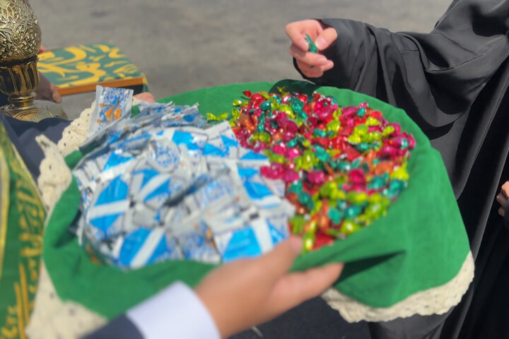 استقبال سفیران کریمه اهل بیت(س) از مسافران قم در سالروز ورود بانوی کرامت به این شهر