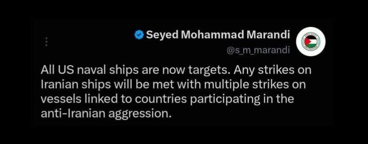 Mohammad Marandi: Lahat ng US Navy Vessels ay Target na Ngayon