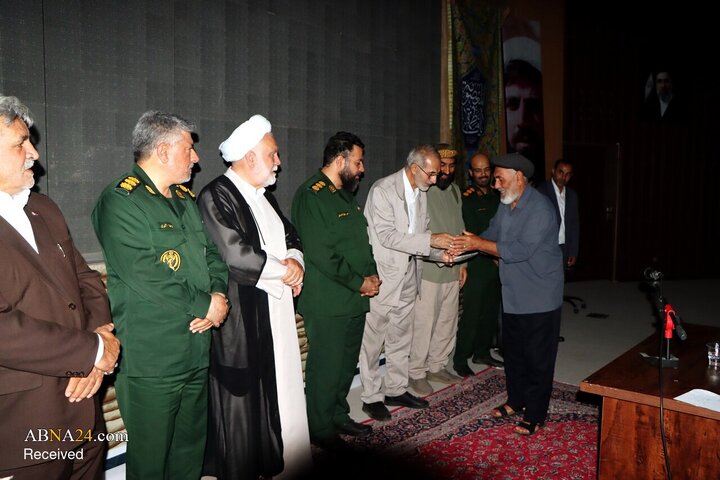 آیین رسمی تجلیل از مجاهدان «گروه جهادی حدیث جبهه مقاومت» در قم