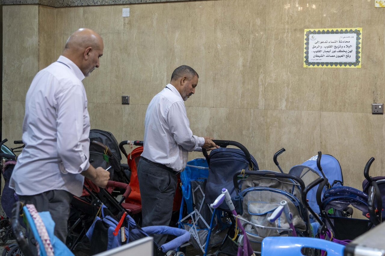 Service Affairs Department provides 300 carts for people with disabilities