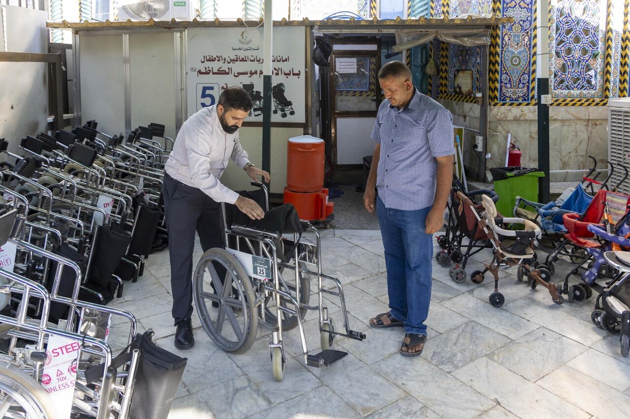 Service Affairs Department provides 300 carts for people with disabilities
