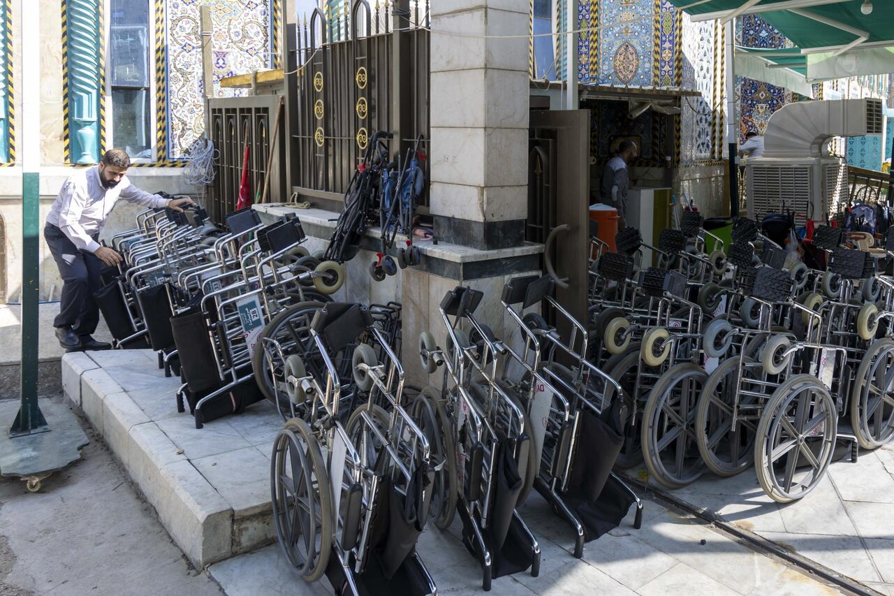 Service Affairs Department provides 300 carts for people with disabilities