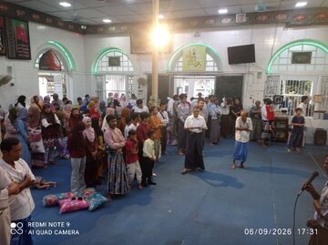ပြည် မြို့ ကျောင်းကြီး ရှီအဟ် မတ်စ်ဂျစ်ဒ် တွင် တမန်တော်မြတ်ကြီး (ဆွ) ၏မွေးနေ့ရက်မြတ်မင်္ဂလာ အခမ်းအနား ကျင်းပ  ။ ။ Photos