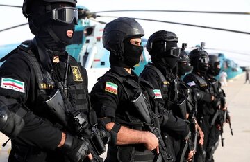 الحرس الثوري يعتلق عناصر ارهابية في محافظة فارس