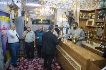 Hospitality services to visitors of shrine of Aba al-Fadl al-Abbas (+Photos)