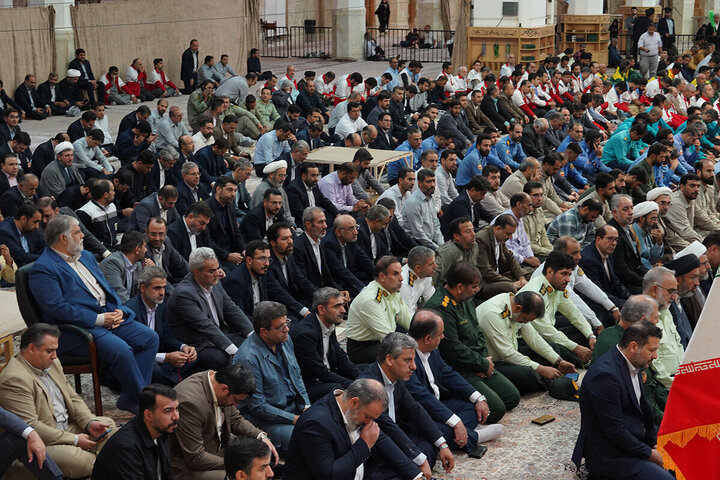 تقرير مصور/ مراسم "تلاوة الخطبة" بمناسبة ذكرى وصول السيدة فاطمة المعصومة إلى مدينة قم