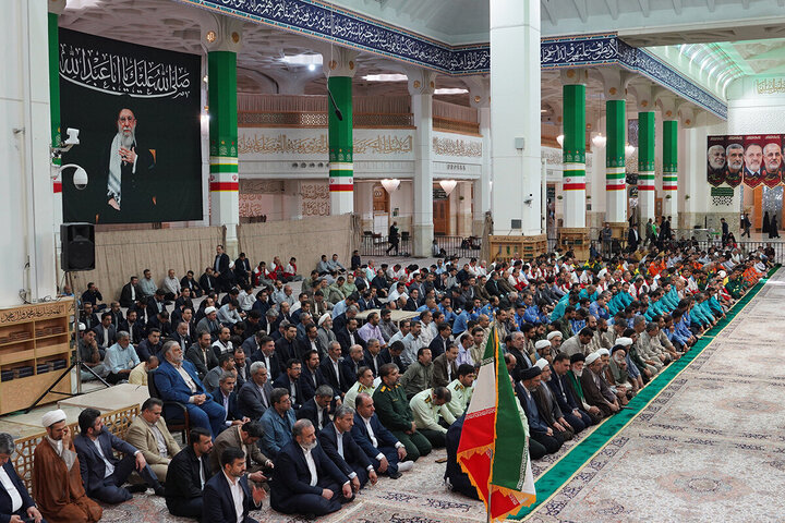 تقرير مصور/ مراسم "تلاوة الخطبة" بمناسبة ذكرى وصول السيدة فاطمة المعصومة إلى مدينة قم
