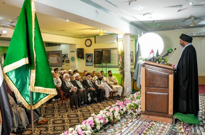 تقرير مصور/ العتبة العلوية تُكرِّم نخبة من شخصيات مدينة لاهور الباكستانية احتفاءً بأسبوع الصادقَين