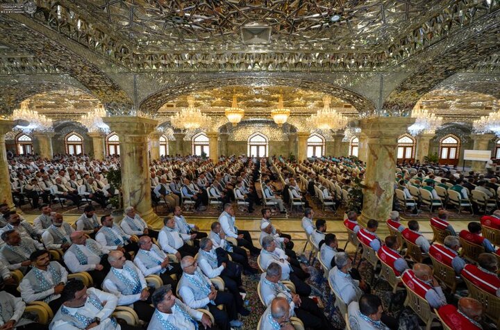 تقرير مصور/ العتبة العلويّة تكرّم 1000 متشرّف بالخدمة تقديرًا لعطائهم في خدمة الزائرين