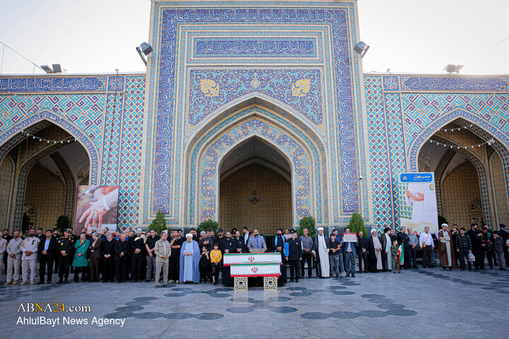 تشییع پرچمداران سنگر خیابان در مشهد