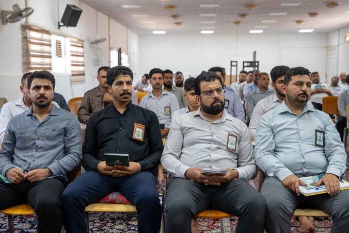 تقرير مصور/ إقامة دورة فقهية في العتبة العباسية المقدسة