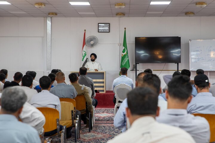 تقرير مصور/ إقامة دورة فقهية في العتبة العباسية المقدسة