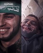 Qassam Brigades presents scenes from participation of "Omar Ismail Al-Sharif" Smiling Martyr, in battles of N Gaza