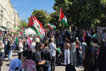 Manifestantes em Paris pedem sanções contra Israel