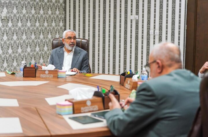 تقرير مصور/ اجتماع للعتبات المقدسة في العراق لمناقشة الملفات المشتركة الخاصة بالمشارع والخدمات للزوار