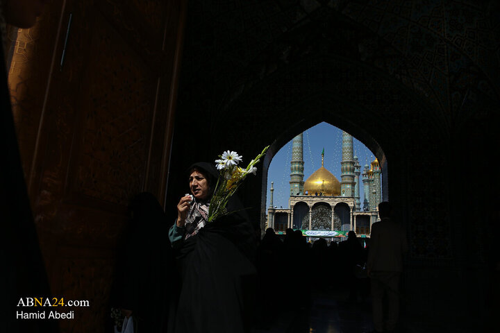 تقرير مصور/ قافلة رمزية لدخول السيدة فاطمة المعصومة (ع) إلى مدينة قم المقدسة