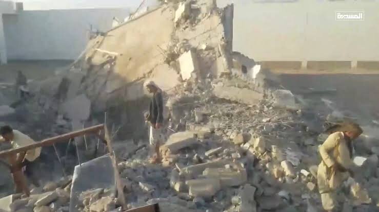 سقوط ضحايا في عدوان سعودي باستهداف الاصلاحية المركزية بالجوف اليمنية