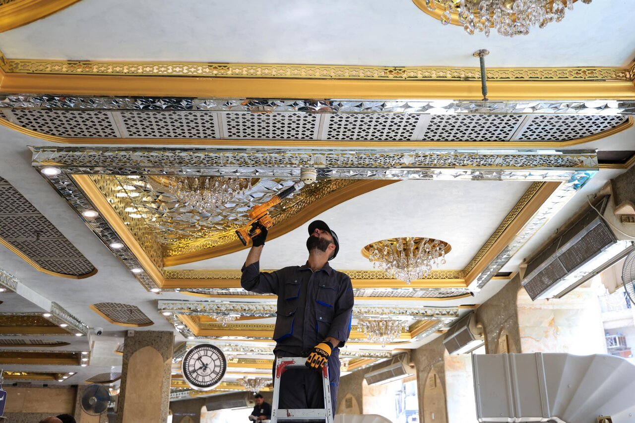 Maintenance department is carrying out upkeep work on the early warning system