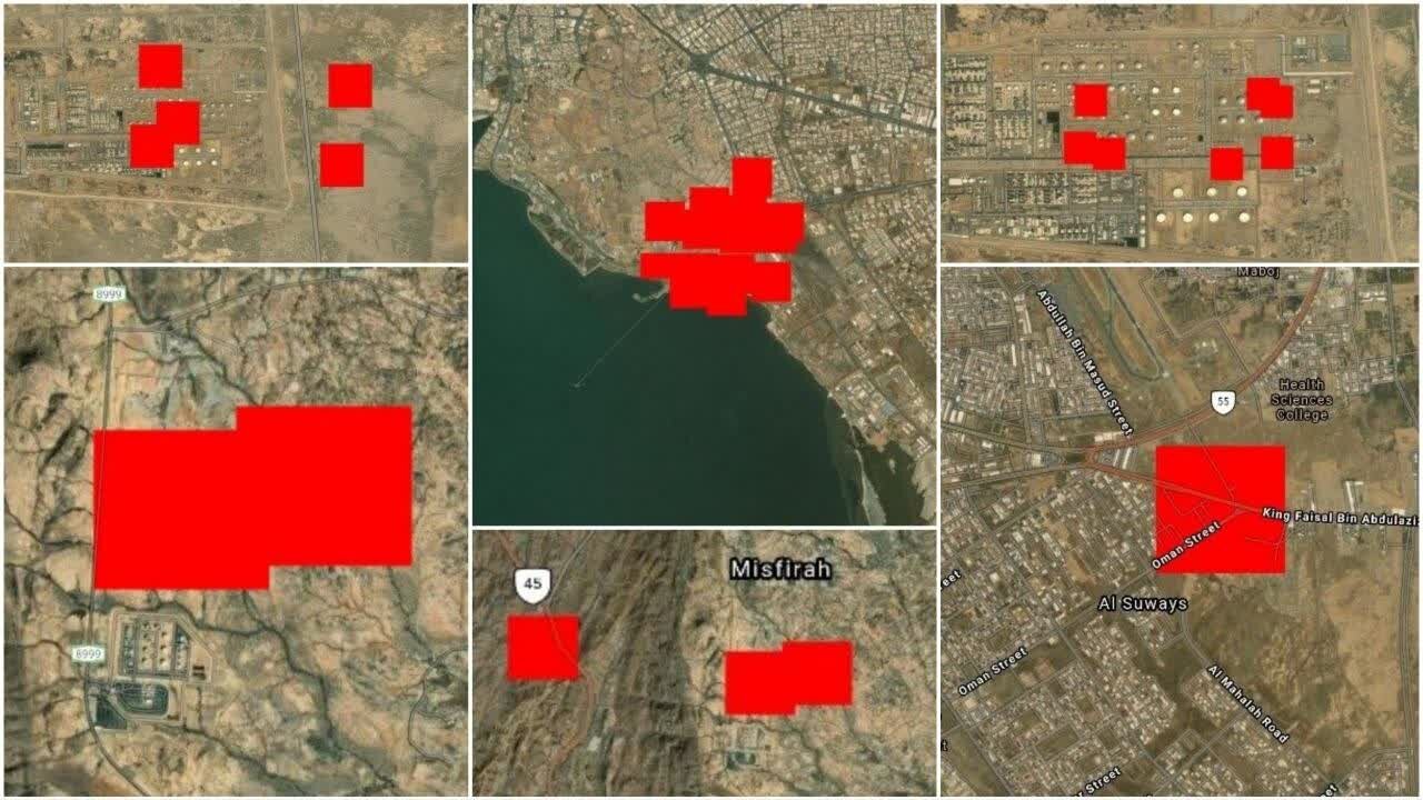 NASA Thermal Images ng Pag-atake ng Yemen sa Saudi