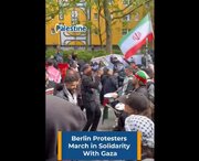 Video: Pro-Palestinian Protesters March Through Berlin Despite Police Suppression Attempts